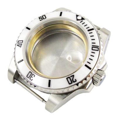 China Popular Round 316L Stainless Steel Parts Wrist Watch Chronograph Waterproof Watch Case for sale