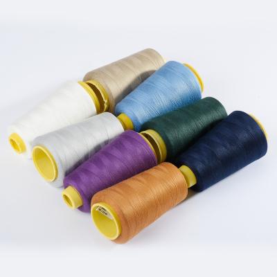 China Low Shrinkage Sewing Yarn Dye 100% Polyester 3000 Y coser hilos for sale