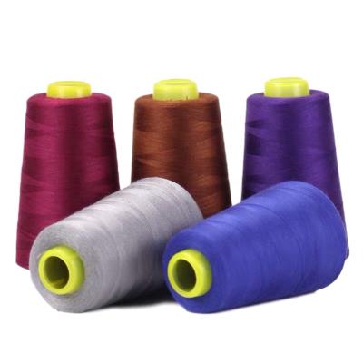 China Low Shrinkage Various Color 100% Polyester Spun Sewing Thread 40S/2 - 5000 Yards for sale