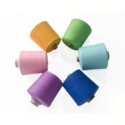 China 100% Virgin Spun Dyed Polyester Yarn for sale