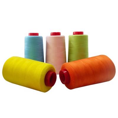 China Low shrinkage 40/2 5000 yard polyester sewing thread for pants for sale