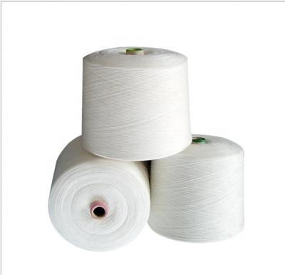 China Top Sales Viable Chunky Spun Polyester Yarn 20s Yarn For Jeans Sewing for sale