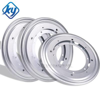 China Modern 9 Inch 360 Degree Flexible Rotation Round Full Ball Bearing Swivel Plate Lazy Susan Turntable for sale