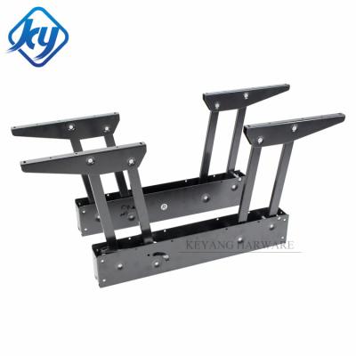 China Modern Pneumatic Sofa Folding Coffee Table Lift Up Mechanism Coffee Dinning Table Top Pop Up Lifting Mechanism for sale