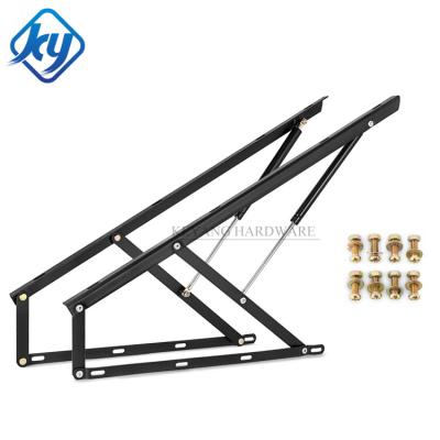 China Modern Furniture Bed Components Premium Ottoman Lift Up Bed Hinge Mechanisms for sale