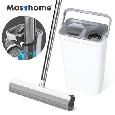 China Best viable Masthome mop maker easy selling sponge pva cleaning mop with bucket for sale