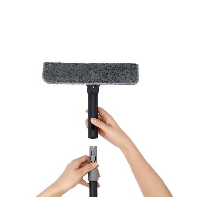 China New Stocked Masthome Design OEM/ODM Extendable Squeegee Rotating Magic Window Wiper for Indoor Cleaning for sale