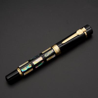 China Other Natural Gifts Pen Luxury Shell Carving Fountain Metal JINHAO 650 pen M Nib Brand New for sale