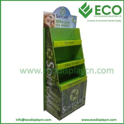 China Point of Sale Corrugated Cardboard Display Poster Display Stand for sale