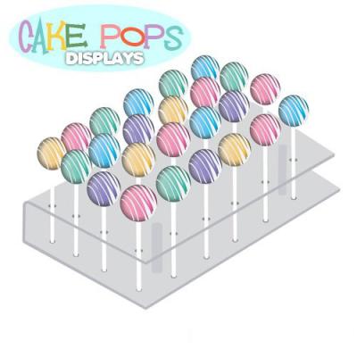 China Cake Pops Acrylic Display Stand for sale