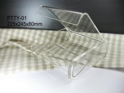 China Transparent Acrylic Display Stands Simple , Acrylic Brochure Holder for sale