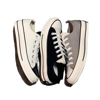 China Hot Selling Fashion Trend Casual Shoes High Top White Canvas Unisex High Top Breathable Fashion Sports Shoes for sale