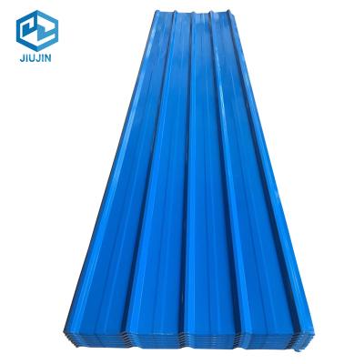 China Roof Sheet Color Coated Galvanized Zinc Coated Corrugated Steel Roof Sheet for sale