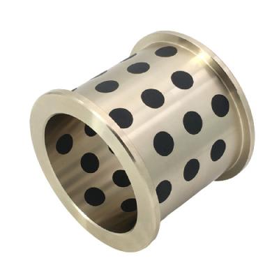 China Building Material Stores JDB Self Lubricant Bearing Bush , Solid Graphite Metal Bronze Bushing Bushings for sale