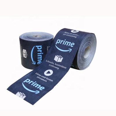 China Waterproof Printing Custom Shipping Prime Water Activated Kraft Paper Wrapping Tape for sale