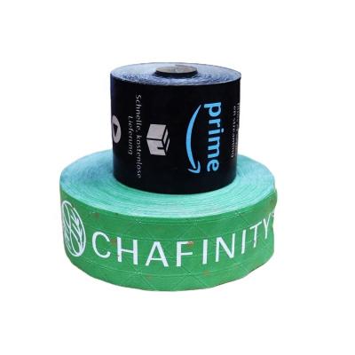 China Amazon Waterproof Logo Shipping Packaging Custom Color Logo Printing Security Tape For Box Packaging for sale