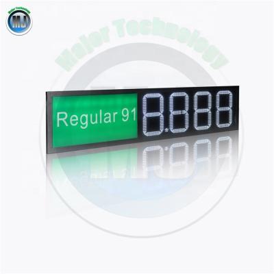 China Outdoor Waterproof Outdoor 7 Segment Digital Temperature Sign for sale