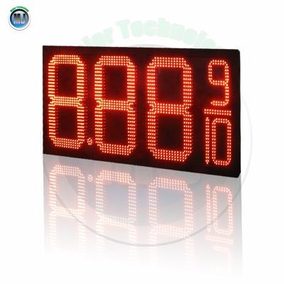 China Franco Camion Gas Station Show Price 8 8.88 9/10 Led Signs For Gas Stations Oil Gas Station Led Price Sign Led Gasoline Price Digital Sign for sale