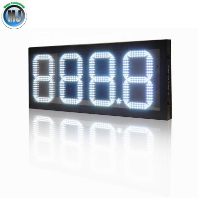 China IP65 Outdoor Gas Gas Station Sign Display Double Side Radio Waterproof Led Display for sale