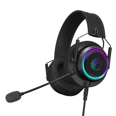 China Headband Trending New Professional 7.1 Surround - RGB Light Gaming Sound Headset With Driver For E-sports for sale