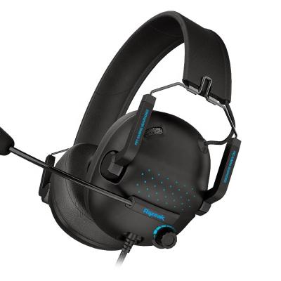 China Headband 7.1 Stereo Dual Channel Silent Monitor Gaming Headsets Headphones for sale