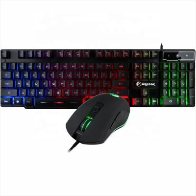 China 2021 Hot-sales Razeak Brand 4 in 1 Gaming Keyboard and Mouse Combo Computer for sale