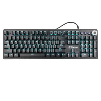 China Anti-ghosting Programmable RGB Gaming Keyboard Mechanical Keyboards For Work Gaming With Mechanical Switches for sale