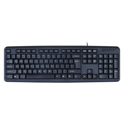 China Numeric Keypad 104 Keys USB Interface Desktop Multilingual Standard Wired Keyboard for sale