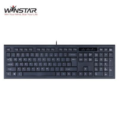 China Latest Type Wireless Wired Chocolate Keyboard With Multimedia Key for sale