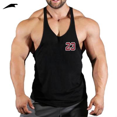 China QUICK DRY Singlet Fashion Cotton Tank Top Men Muscle Fitness Shirt Mens Bodybuilding Workout Gym Vest Sleeveless Fitness Vest Men for sale