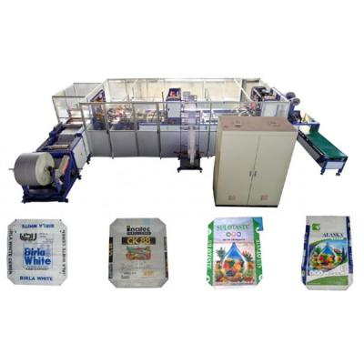 China food & Direct Supply PP And Beverage Factory Factory Printing Of Polythene Black Bag Making Machine Woven Bags Production Line for sale