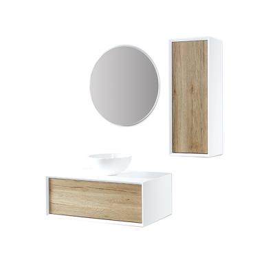 China Fashional Design Bathroom Cabinet Mirror Environmental Friendly Bathroom Cabinet for sale