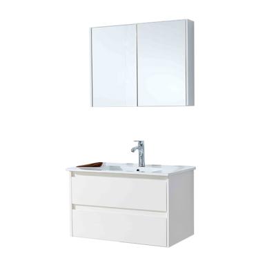 China Factory Direct Wall Mounted Modern Bathroom Storage Cabinet Eco-friendly Bathroom Cabinet With Mirror Cabinet for sale