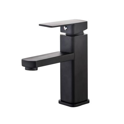 China High Quality Black Brass Mixer Taps cUPC Kaiping Factory 59% Brass Water Taps Basin Faucet For Sanitary Bathroom for sale