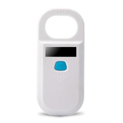 China Plastic Animal Management 134.2khz FDX-B RFID Mini Size Identification Microchip Animal Scanner For Dog for sale