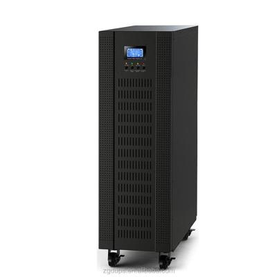 China COMPUTER High Frequency 10kva 15KVA 20KVA 3 Phase 380v/400v/415v Pure Sine Wave Uninterruptible Power Supply Ups Power Supply for sale