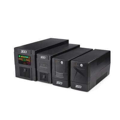 China COMPUTER series mini small interactive 600va ups for wifi router dc uninterruptible power supply pure sine wave ups for sale