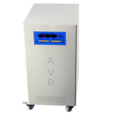 China SVC High Power Voltage Stabilizer 380v Stabilizer 200kw 250kva Three Phase Automatic Voltage Regulator For Electric Motor for sale