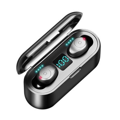 China 2020 Comfortable Wearing True Wireless Earbuds F9 TWS BT 5.0 In Ear Earphone BT Earphone With Charging Case For Sport Mobile Headset for sale