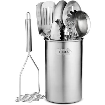 China 2021 Viable Best Selling Products in USA Cooking Stainless Steel Kitchen Utensil Set and Uses Free Sample Kitchen Tools Accessories for sale