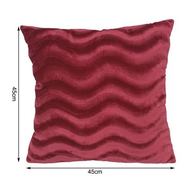 China Anti-static Wholesale Wavy Outer Velvet Pillow Cover For Hair for sale