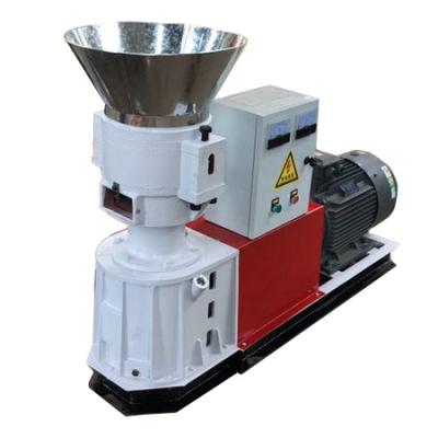 China Flat Machinery Repair Shops Mini SKJ2-250 Die Biomass Energy Firewood Waste Pellet Making Mill Machine for sale