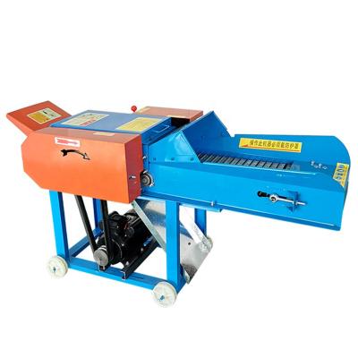 China Make Animal Feed Farm Using Household Straw Cleaver Multifunctional Chaff Grass Cutter Machine for sale