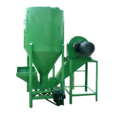 China Garment shops shipping and handling - 500 small factory using for chiken to feed hammer mill and animal feed mixer machine for sale