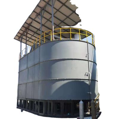 China Simple To Use Cow Manure Organic Fertilizer Making Fermentation Tank Machine for sale