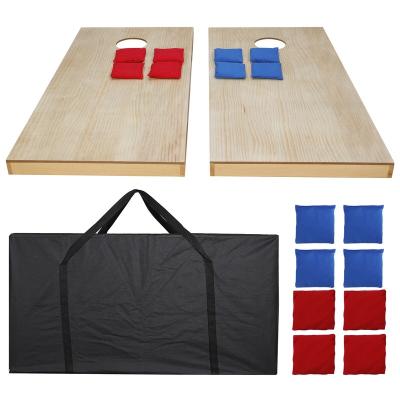 China MDF Eco Friendly Cornhole Game Set Wooden Cornhole Boards For Yard Fun for sale