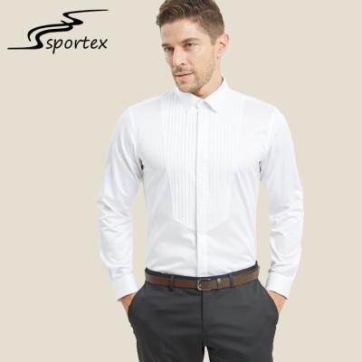 China Long Sleeve Male Formal Shirts Spring / Summer Season With Plaids Pattern for sale