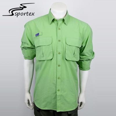 China Outdoor Dry Fit Plain Work Shirts Anti UV50+ Protection XS - 2XL Custom Size for sale