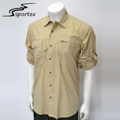 China Custom Logo Industrial Work Shirts 100% Nylon Fabric Soft Touching OEM / ODM for sale