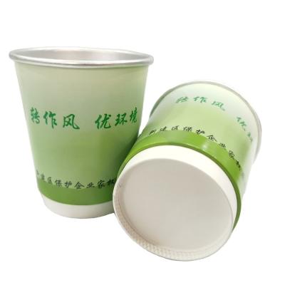 China Disposable single double wall wave paper cups disposable paper cup creative high quality papercup for sale